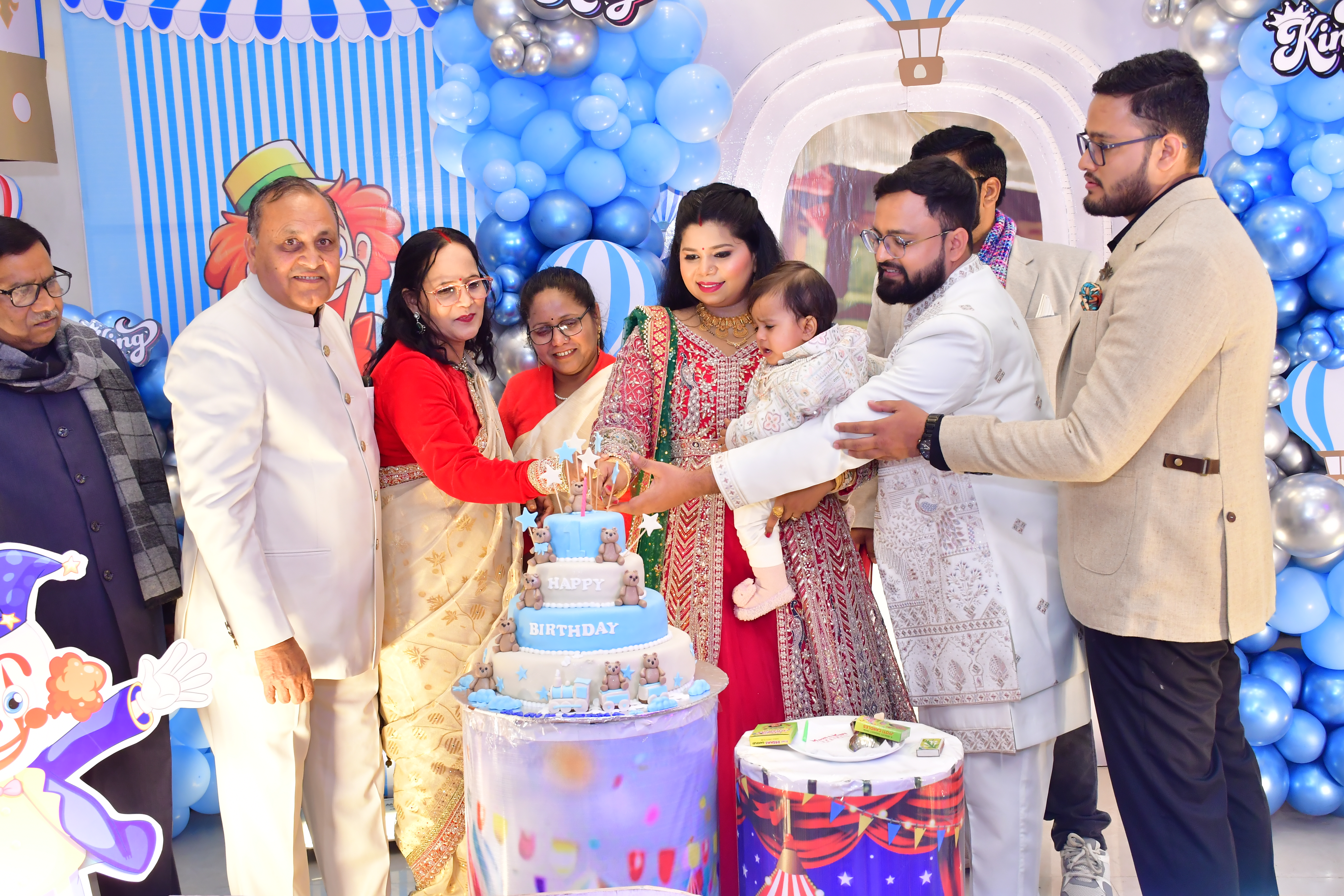 Birthday celebration photography in Kanpur by Pankaj Photo colour lab & Digital Photo Studio
